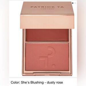 Patrick Ta Major Headlines Double Take Crème and Powder Blush Duo